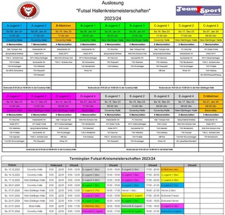 Futsal-Meisterschaften 2023/2024